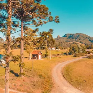  Chalé Fazenda Tamanduá Casa De Campo - Cabana Coragem